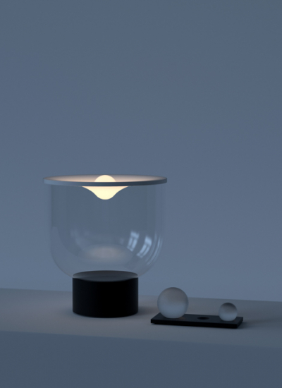 Tischleuchte MARTINELLI LUCE Grammoluce Ming Dong Habits Design decohome.de