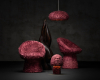 Aifunghi Banet Porcini Campinio purple set photo by Robin Noordam decohome.de