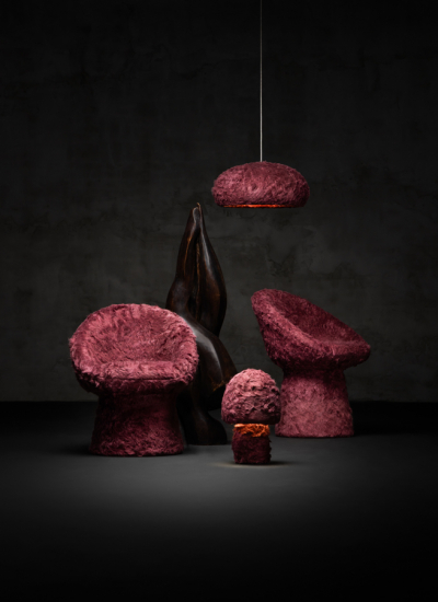 Aifunghi Banet Porcini Campinio purple set photo by Robin Noordam decohome.de