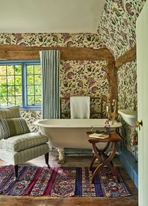 Sussex Bad Teppich Mustertapete Tom Mannion decohome.de