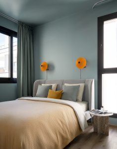 Schlafzimmer gelbe Leuchten Maxim Maximov decohome.de