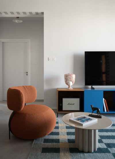 Sessel braun Einrichten mit bunten Farben Maxim Maximov decohome.de