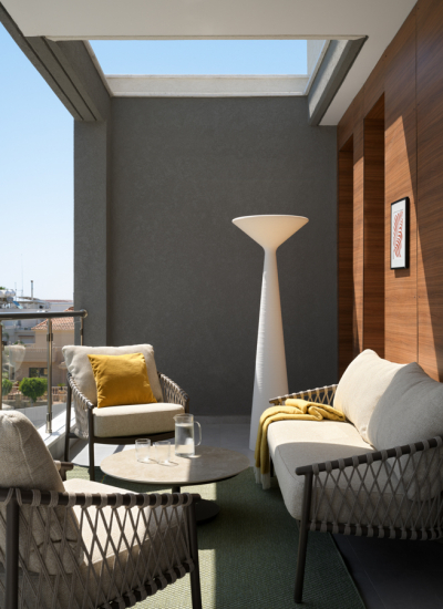 Terrasse Stadt Lounge Maxim Maximov decohome.de