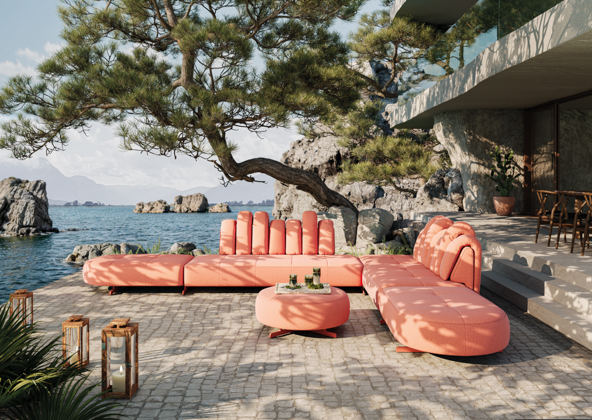 Ein Stück vom Paradies: handgefertigte Outdoormöbel von de Sede