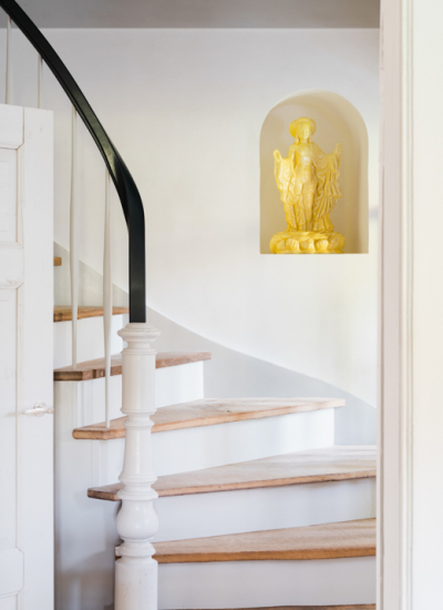 11 Sanierung Kapitaenshaus Denkmalschutz Sylt alte Treppe decohome.de