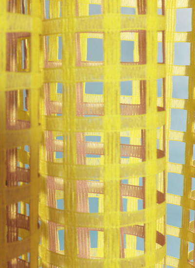 Creation Buamann Hommage VIBE TWO gelbe Karos decohome.de