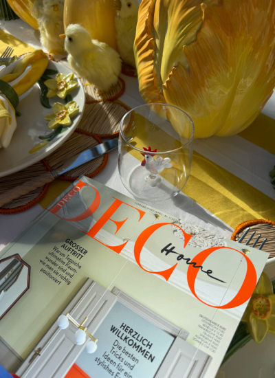Deco Home auf Ostertisch Table Desire decohome.de