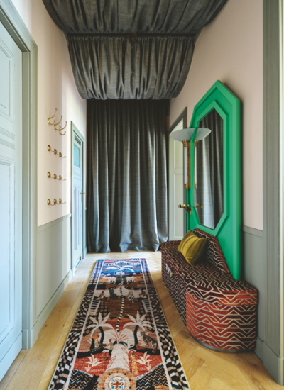 Flur Stoff unter Decke Fabian Freytag Deutsches Design DECO HOME 1 26 Interior Design Heft Groß (K K 01 25 04 30 FabianFreytag LEO16507) decohome.de