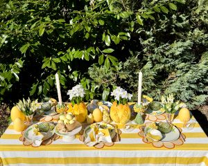 Ostertisch gelb gruen Table Desire decohome.de