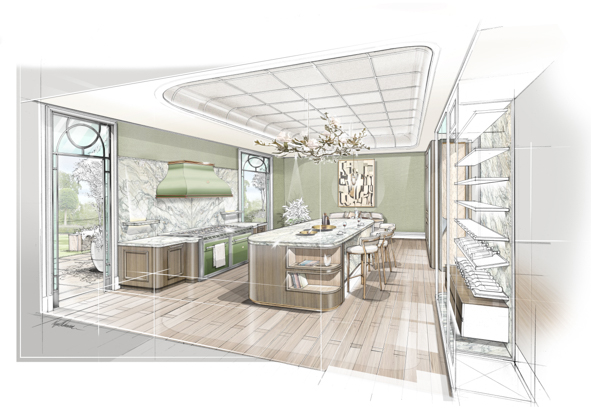 WOW!House 2026 interior design showspace london Martin moore Kitchen by Samantha Bartlett Visual decohome.de