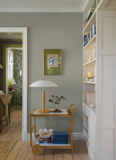 Borastapeter AlvarAalto Tapete Wohnzimmer decohome.de