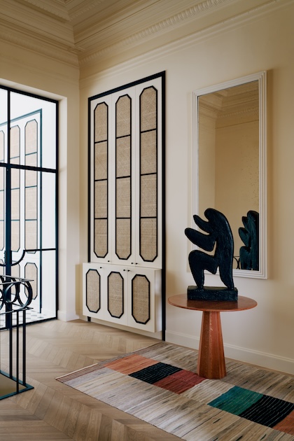 Flur Entree Skulptur Victoria Maria Charlotte Foto Amaury Laparra decohome.de