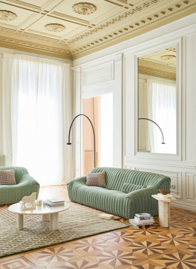 Mailänder Möbelmesse LeDesignDéfilé LIGNE ROSET SANDRA AnnieHieronimus decohome.de