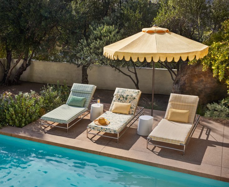 Pool Liegen Perennials decohome.de