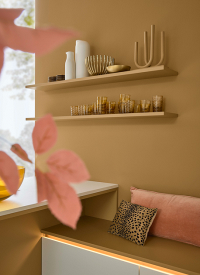 Sitzbank Nolte Kuechen SOFT LACK Caramel Weiß 04 decohome.de