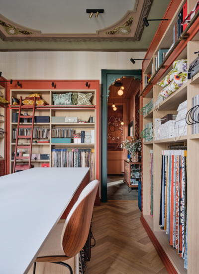 Stock Dutch Designtextilbibliothek show house decohome.de