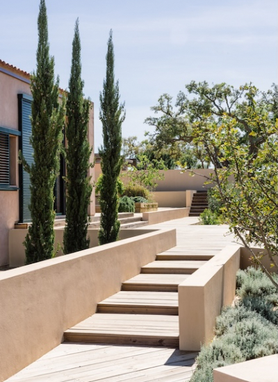 Villa Atlantic Sea Aussenansicht Baeume Rodrigo Cardoso decohome.de