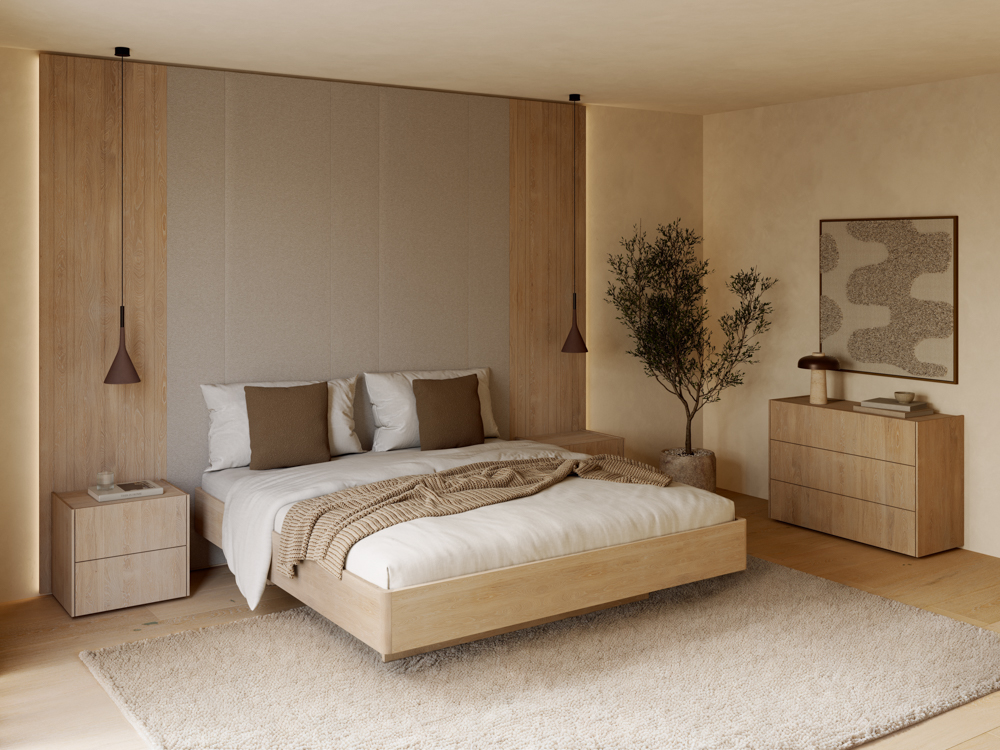 Besser schlafen Bett Holz TEAM7 times decohome.de