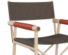 Regiestuehle Trendwatch braun roter Stuhl Mittel (APR SUNBRELLA X MYFACE SETTLE DIRECTOR'S CHAIR NATTÉ GREY CHINÉ 7) decohome.de