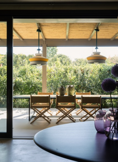 Trendwatch Regiestuehle gelbe Stuehle gestreift Esstisch outdoor lampen Mittel (SANDRA E MARCO FORTE DEI MARMI ph. monica spezia livinginside 37) decohome.de