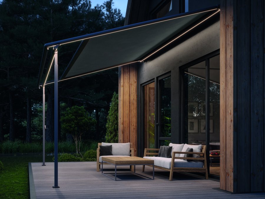 Aussenliegender Sonnenschutz Solidux Pergola decohome.de