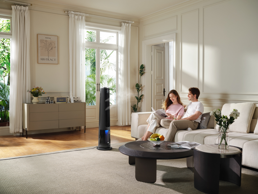 DREO TurboCool Nebelventilator 765S wohnzimmer decohome.de DREO TurboCool Nebelventilator 765S wohnzimmer decohome.de