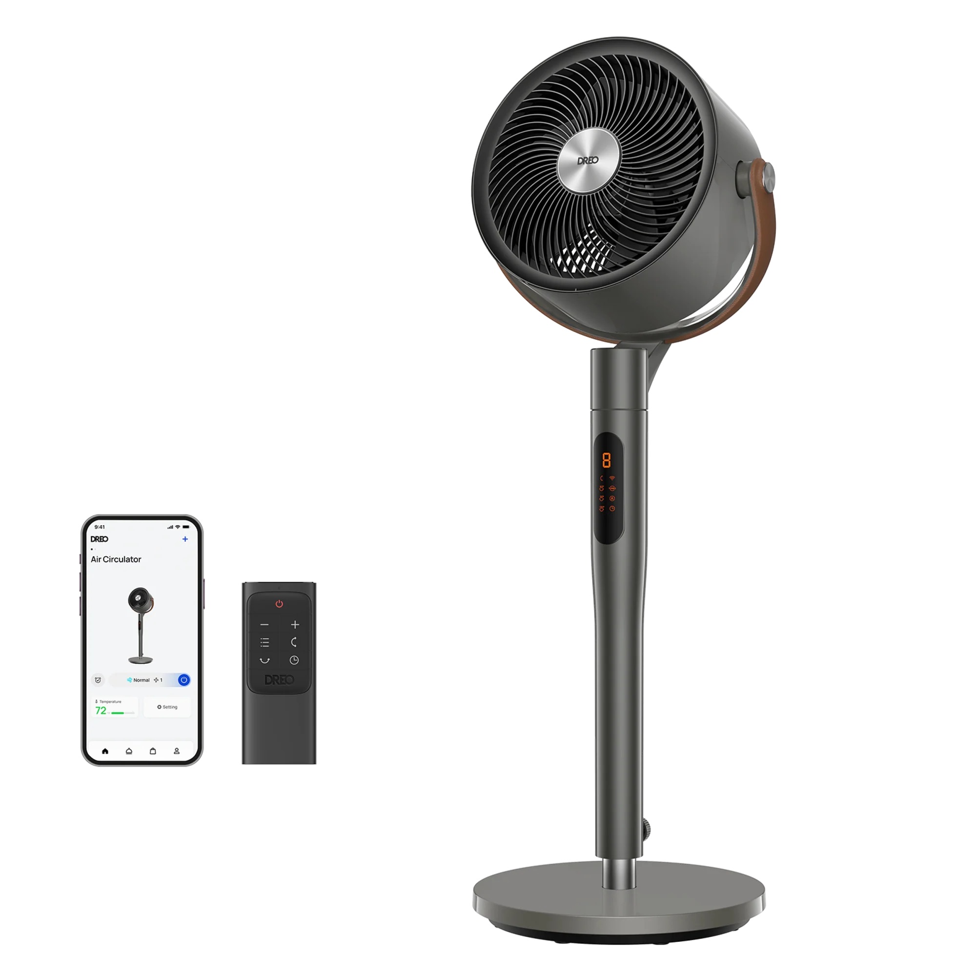 DREO STANDVENTILATOR TURBOPOLY 517S decohome.de DREO STANDVENTILATOR TURBOPOLY 517S decohome.de