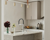 Homestory Toyine Kueche Block sandfarben Andrea Papini decohome.de