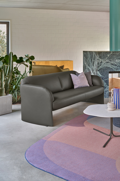 Ledersofa Leolux leeractie Modius Senso 1120 Castor decohome.de
