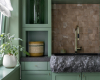 Bad gruen alte Villa Cafeine decohome.de