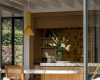 Blick von Terrasse auf Küche alte Villa Cafeine decohome.de