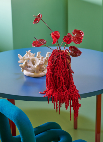 Casa Martilenkos Deko blau rot Francesco Dolfo decohome.de