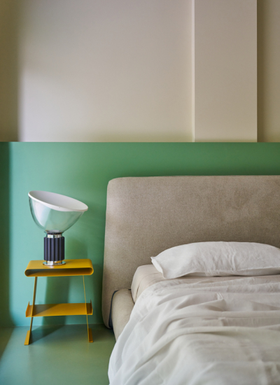 Casa Martilenkos Schlafzimmer gruen Francesco Dolfo decohome.de
