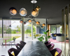 Esszimmer Blick draußen Bungalow Philip Kottlorz decohome.de