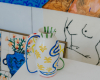 Serax Shirley Villavicencio Pizango Geschirr Vasen Teller bemalt Serax AW25 Shurleey EliasDerboven Atelier 31 decohome.de
