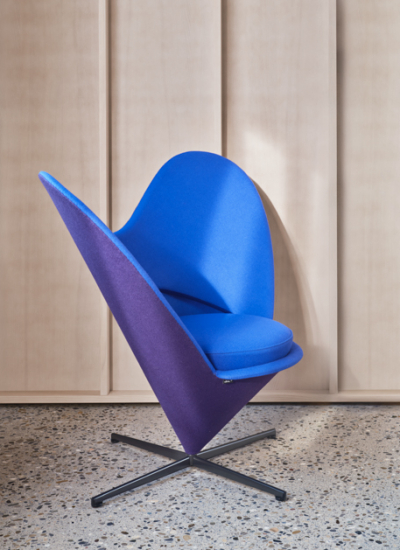 Heart Cone Chair Anniversary Edition designklassiker jubilaeum verner panton 110 Decohome.de