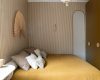 Schlafzimmer weiss gelb beige Julien Fernandez decohome.de
