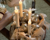 17 Homestory Kopenhagen schlichte Weihnachtsdeko Schale Kugeln Kerzen Anitta Behrendt:Living Inside decohome.de