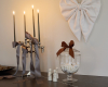 30 Homestory Kopenhagen schlichte Weihnachtsdeko Kueche Kerzen Schleifen Anitta Behrendt:Living Inside decohome.de.
