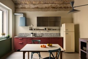 Kueche rot Trastevere Paolo Fusco decohome.de Kueche rot Trastevere Paolo Fusco decohome.de